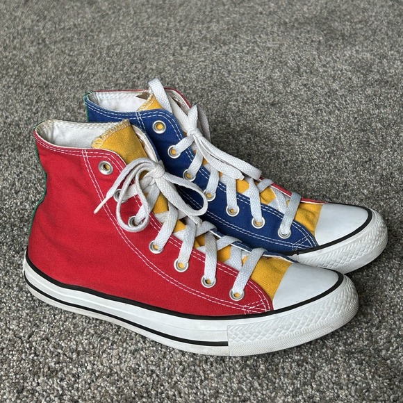 Converse Shoes - Converse Chuck Taylor All Star Colorblock High Top Sneaker Women's 8/Men's 6 $70